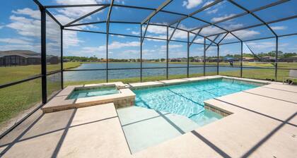 Lakeview 7BR Getaway, Pool, Great Location