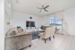 House (Multiple Bedrooms) | Living room - Lakeview 7BR Getaway, Pool, Great Location (Kissimmee)