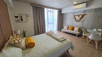 1 chambre, fer et planche à repasser, Wi-Fi, draps fournis