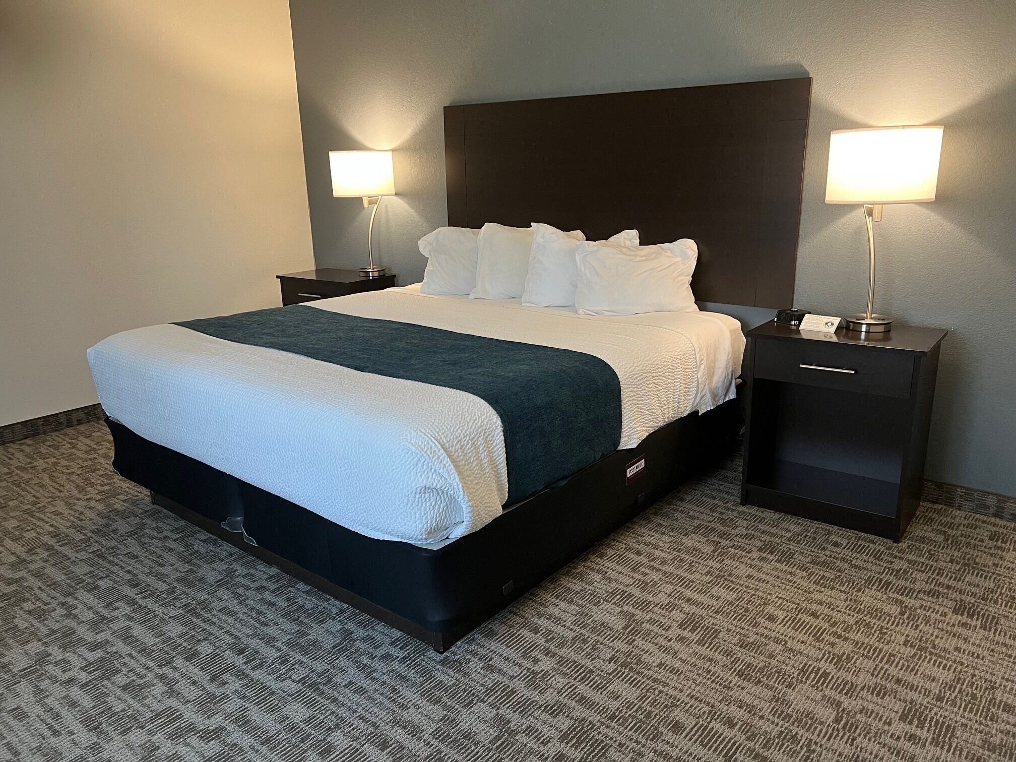 Standard Suite | Desk, laptop workspace, blackout drapes, iron/ironing board