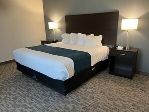Standard Suite | Desk, laptop workspace, blackout drapes, iron/ironing board