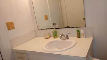 Towels, soap, toilet paper