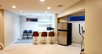 Spacious Basement Suite| Near WEM| River Cree| Free Parking