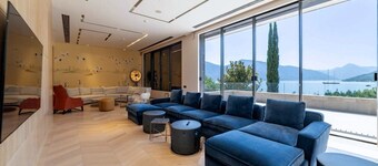 Seafront Villa with Private Beach, Pool and SPA