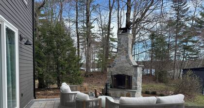 Lakefront Estate with Private Beach & Boat Launch