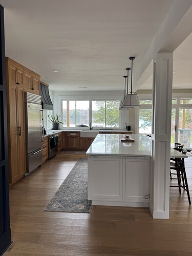 Lakefront Estate with Private Beach & Boat Launch