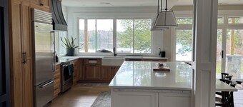 Lakefront Estate with Private Beach & Boat Launch