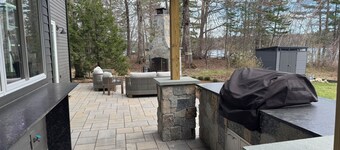 Lakefront Estate with Private Beach & Boat Launch