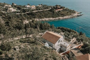 Family Villa, Sea View | Aerial view - Family Affair Villa by All About Paxos (Paxos)