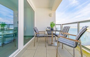 Outdoor dining - Cozy apartment in Kappeln with sauna (Kappeln)