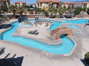 Outdoor pool, a heated pool - 4BR Hurricane Home Near Zion & Sand Hollow (Hurricane)