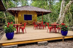 Restaurante al aire libre