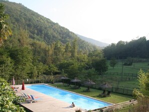Pool - 85 m²  Wohnung  "La Chapelle" für fünf Personen by Interhome (Le Tech)