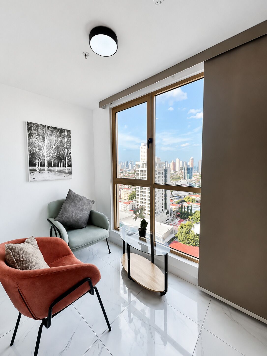Apartamento empresarial | Frigobar, ferros/tábuas de passar roupa, Wi-Fi de cortesia