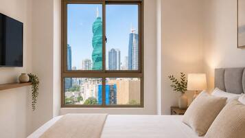 Deluxe Apartment, City View | View from room