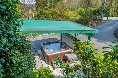 Koi Pond & Meditation Gardens Await In The Quiet Rainforest of East Sooke