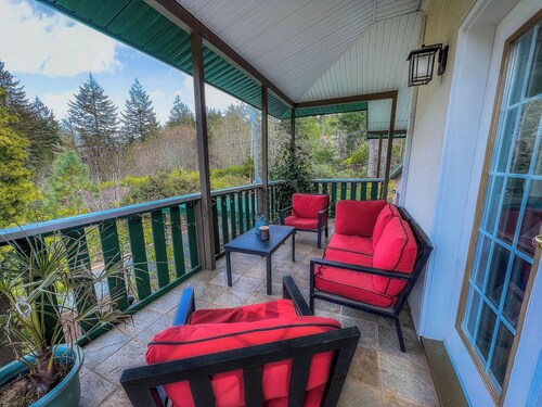 Koi Pond & Meditation Gardens Await In The Quiet Rainforest of East Sooke