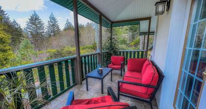 Koi Pond & Meditation Gardens Await In The Quiet Rainforest of East Sooke