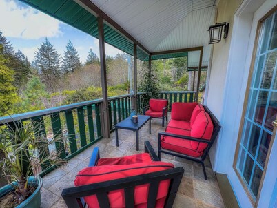 Koi Pond & Meditation Gardens Await In The Quiet Rainforest of East Sooke