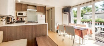 Charmant Mobil-home piscine