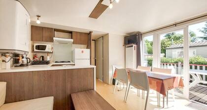 Charmant Mobil-home piscine