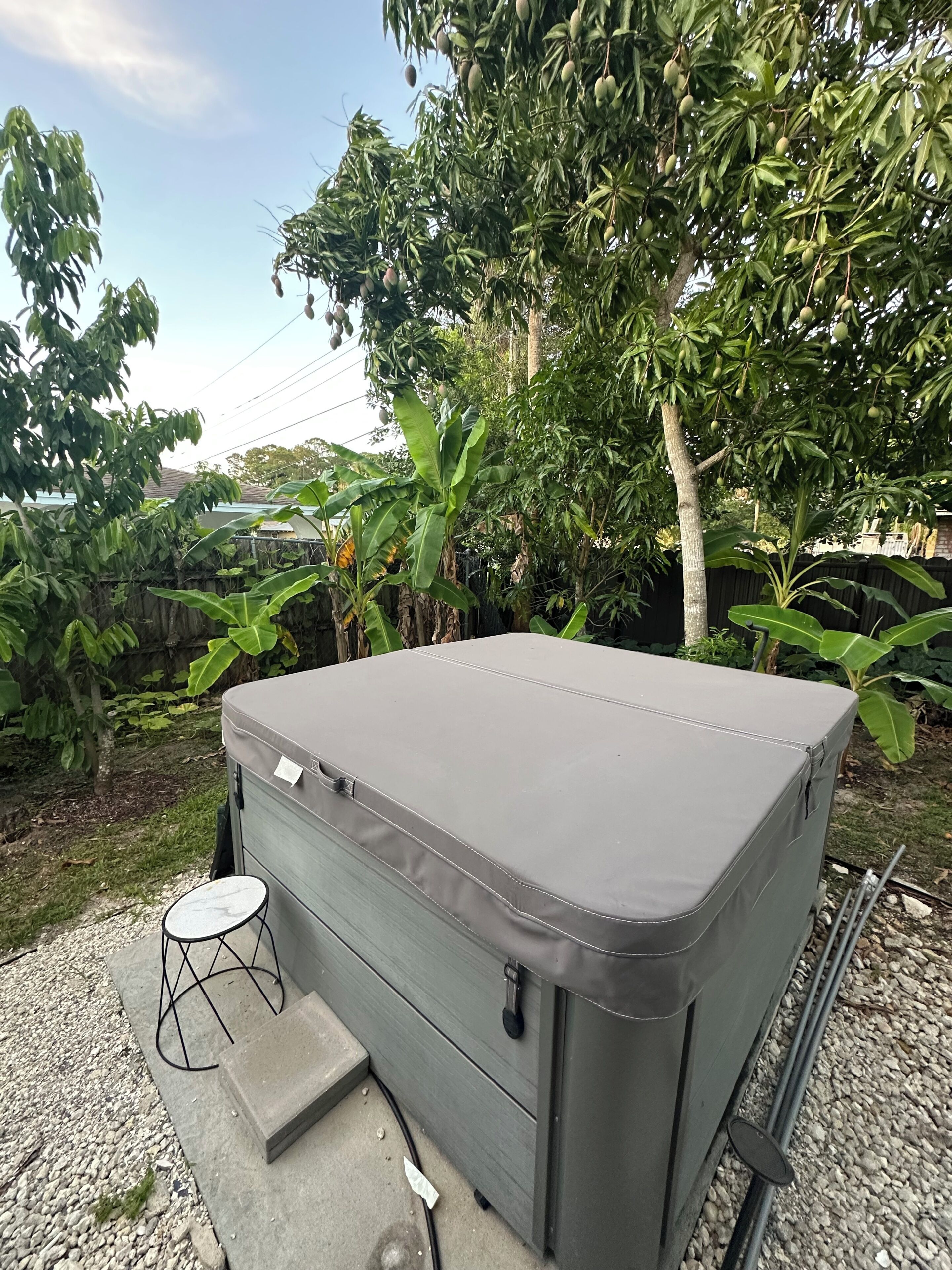 Outdoor spabad