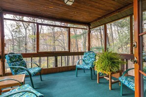 Property grounds - Secluded mountain cabin on 42 wooded acres
pond/game room/Pa. Canyon/rail trail (Wellsboro)
