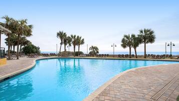 Indoor pool, a heated pool