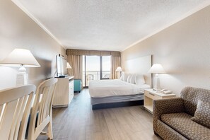 Room - Oceanfront 17th Floor Studio w/ Balcony & Kitchenette | Dog Friendly (Myrtle Beach)