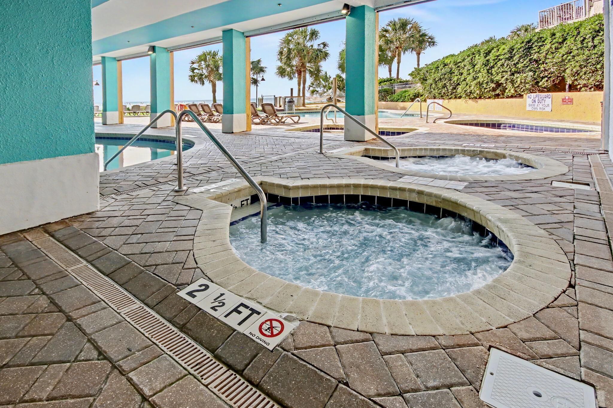 Indoor pool, a heated pool