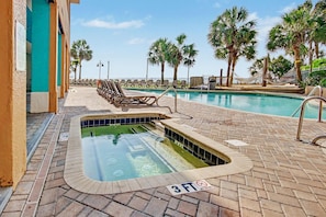 Indoor pool, a heated pool
