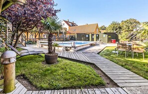 Terrace/patio - Awesome apartment in Svaneke with swimming pool (Svaneke)