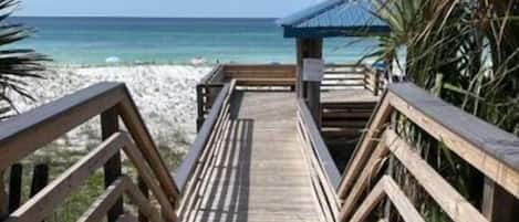 Aan het strand