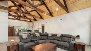 Unclassified image, 3 of 89, button - 3BR Mountain Cabin w Fireplace, Steamshower, Decks & Games (Happy Jack)