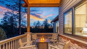 Unclassified image, 2 of 89, button - 3BR Mountain Cabin w Fireplace, Steamshower, Decks & Games (Happy Jack)
