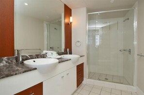 Towels, soap, shampoo, toilet paper - Seas the View! Surfers Paradise Level 30 at 2305 (Gold Coast)