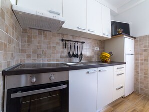 Fridge, oven, cookware/dishes/utensils - Apartment Raspolic no.1 by Interhome (Opatija/Kastav)