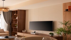 Appartement Deluxe, 2 chambres, balcon, vue ville | Intérieur