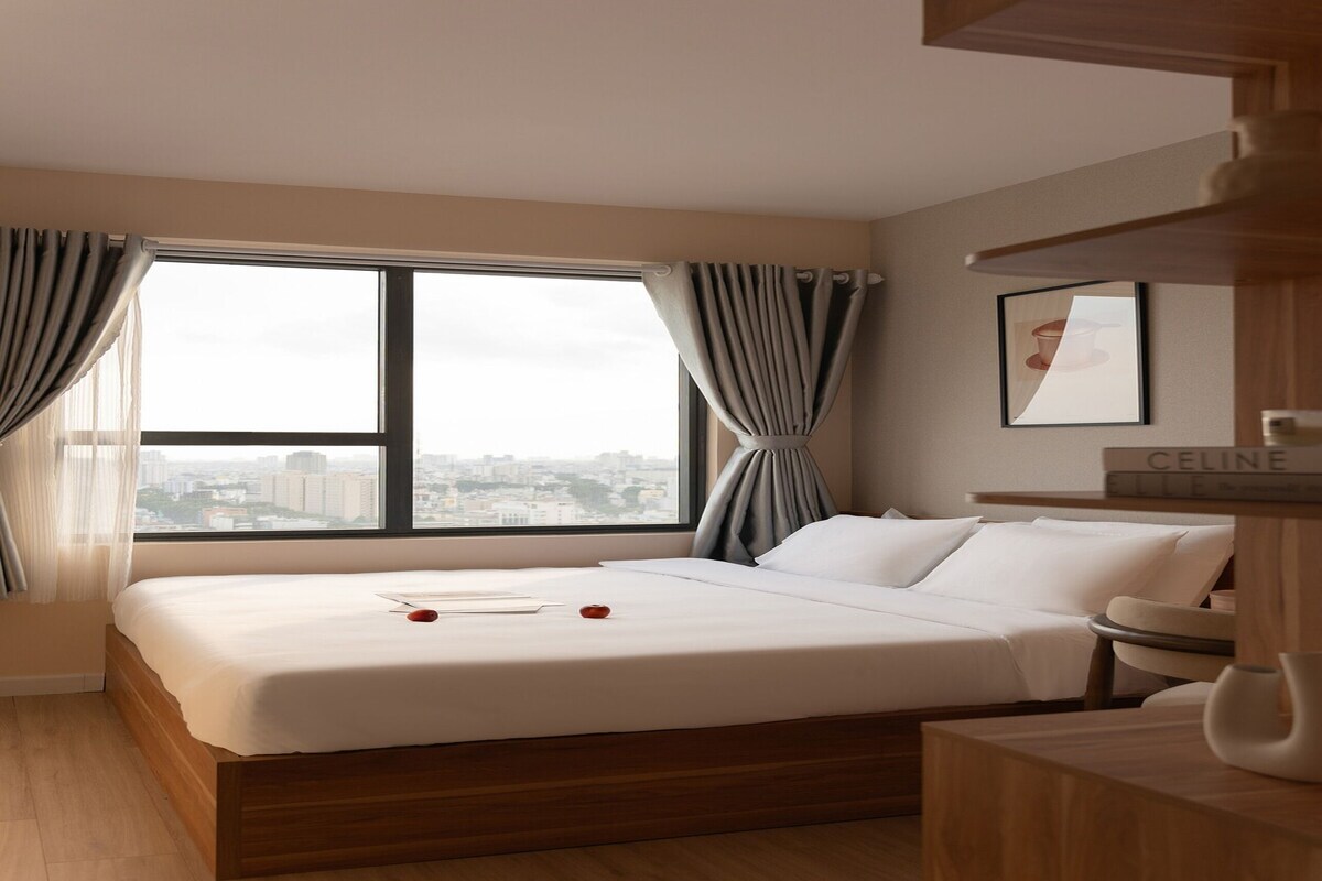 Deluxe Apartment, 2 Bedrooms, Balcony, City View