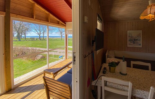 Nice home in Färjestaden with house sea view