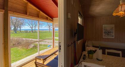 Nice home in Färjestaden with house sea view
