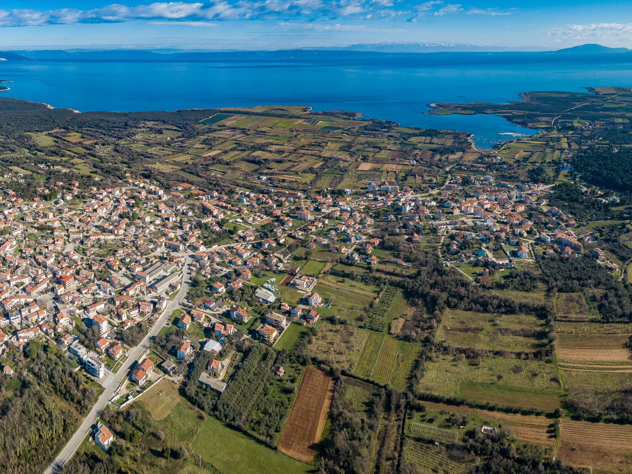 Vue aérienne