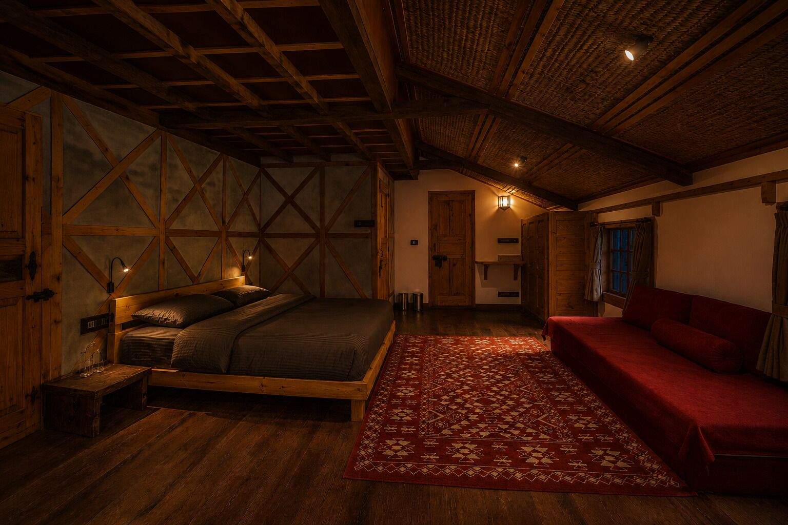 Premium Room, Mountain View | Egyptian cotton sheets, premium bedding, pillowtop beds, minibar