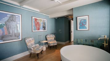 Deluxe Double Room, Garden View | Bathroom