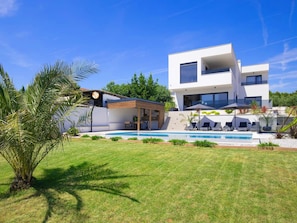 Pool - Villa PERGOSA WITH SEA VIEW AND SAUNA by Interhome (Pula/Banjole)