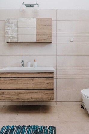 Family House, City View | Bathroom - Guince House by All About Paxos (Ozias)