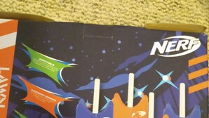 A box of NERF blasters with a space-themed design. - Relaxing Beautiful Views Plenty of Back Roads to Ride ATVs-Horses- Pets Welcomed (Aiken)