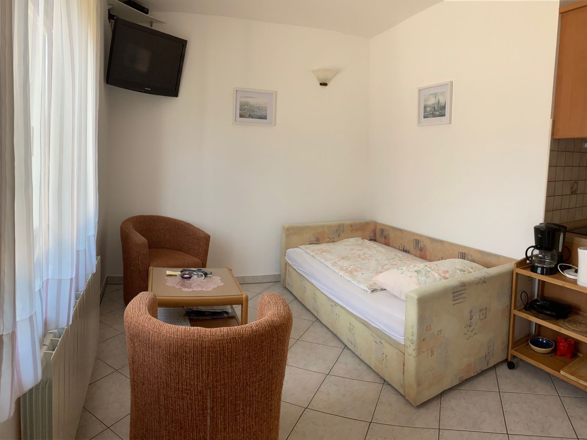 1 chambre, accès Internet