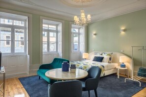 Classic-studio, kaupunkinäköala | Oleskelualue