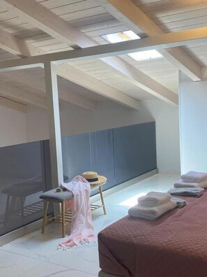 Apartamento família, sacada, vista para a cidade | Spa